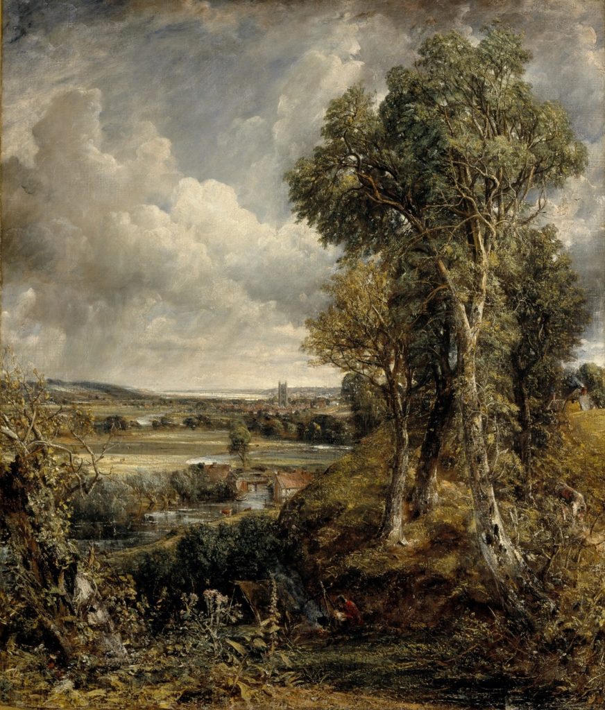 ジョン・コンスタブル「デダムの谷」1828年