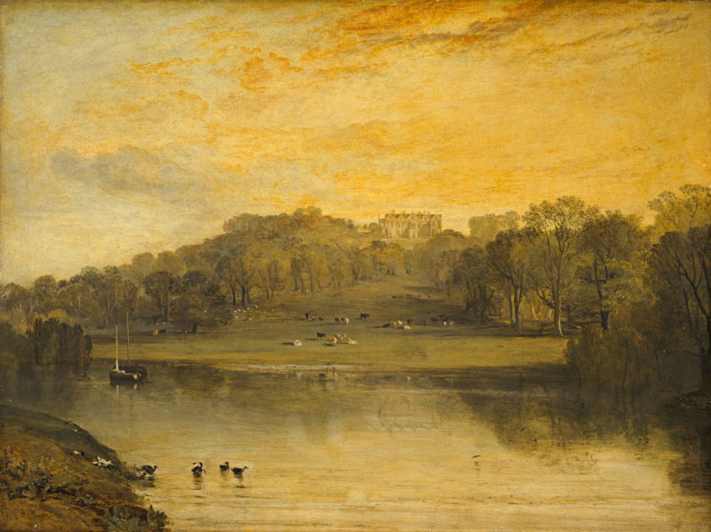 ジョゼフ・マロード・ウィリアム・ターナー「トンブリッジ、ソマー・ヒル」1811年