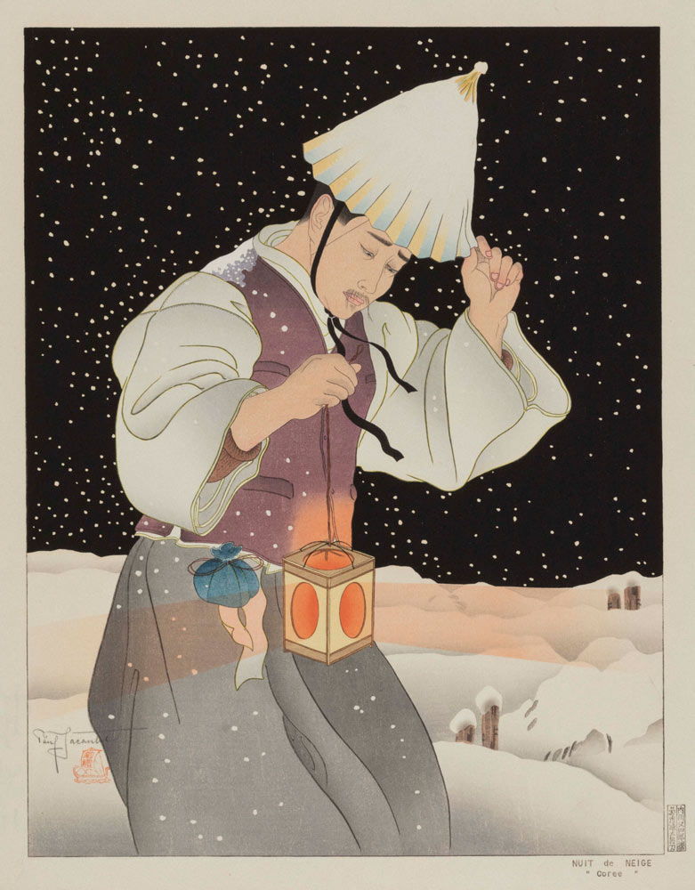 「雪の夜、朝鮮」（1939年）©ADAGP，Paris ＆ JASPAR Tokyo， 2023 E5060