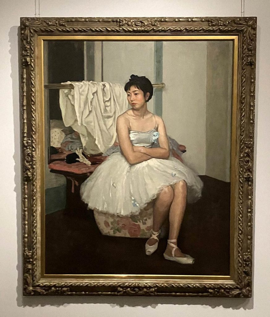 アートの森【ART】和装モダン、久方の「帰郷」「日本髪の娘」公開 小磯